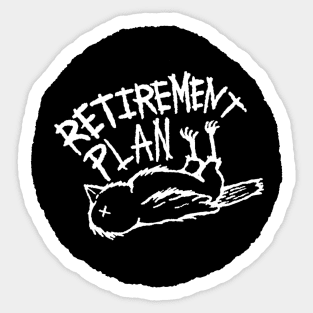 RETIREMENT PLAN Sticker